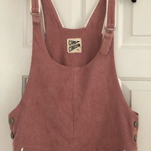 CAMP corduroy overalls